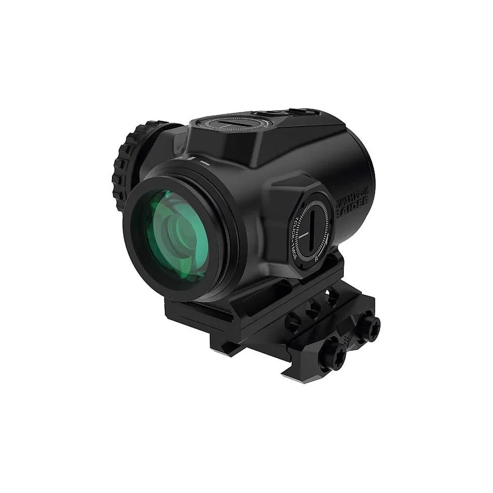 Swampfox Raider 1×20 Micro Prism Green BRC Reticle Black