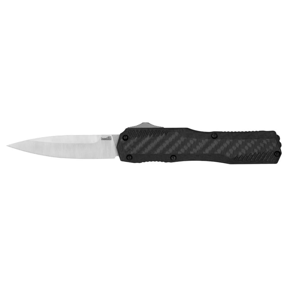 Kershaw Livewire OTF Automatic Knife 3-3/10" Spear Point Blade Black 1 Kershaw Livewire OTF Automatic Knife 3-3/10" Spear Point Blade Black