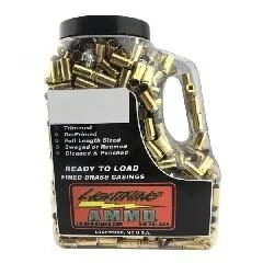 Lightning Ammo Reman. Cleaned & Polished Brass .380 ACP 500/ct Jug 1 Lightning Ammo Reman. Cleaned & Polished Brass .380 ACP 500/ct Jug