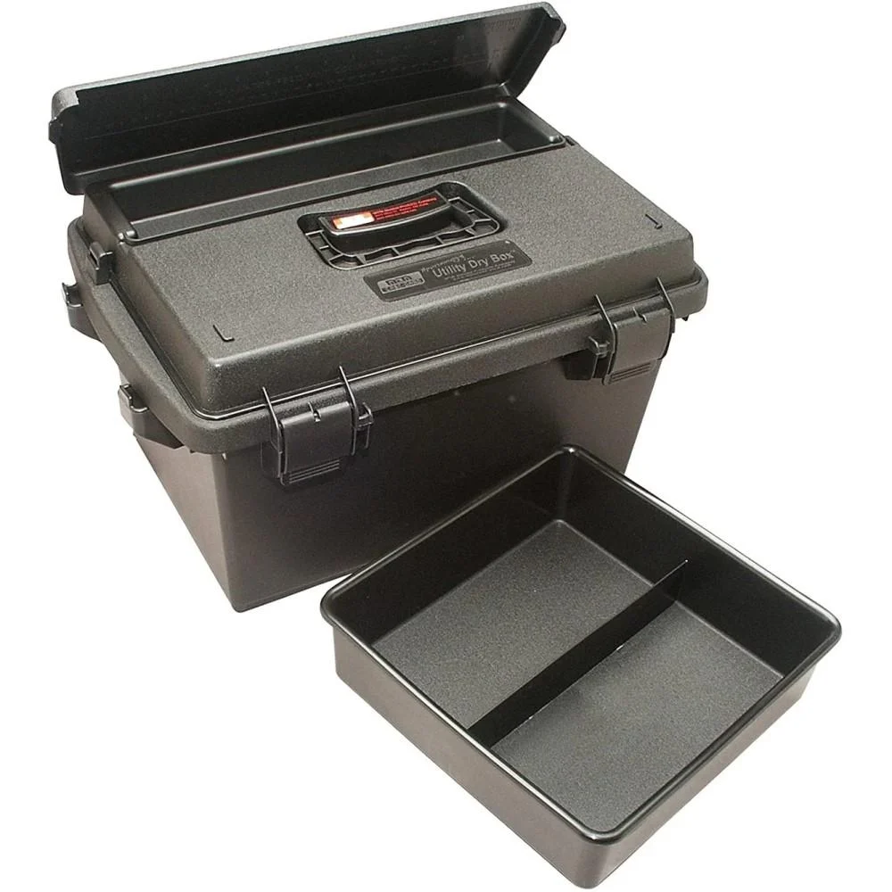 MTM 18.5" x 13" x 15.25" Sportsmen's Plus Utility Dry Box Black 1 MTM 18.5" x 13" x 15.25" Sportsmen's Plus Utility Dry Box Black