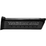 https3A2F2Fmedia.chattanoogashooting.com2Fimages2Fproduct2FMYMGCG45082A2Fmec gar 1911 mag 45 acp 2nd amendment engraved blued steel 8rd mymgcg45082a 0002 main