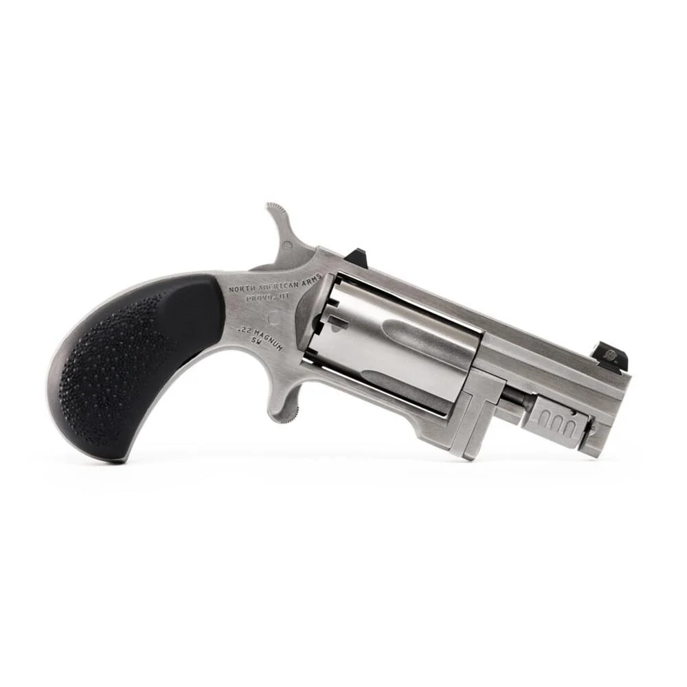 NAA Sentinel Conversion Handgun .22 WMR/.22 LR 5rd Capacity 1.425" Barrel Black 1 NAA Sentinel Conversion Handgun .22 WMR/.22 LR 5rd Capacity 1.425" Barrel Black