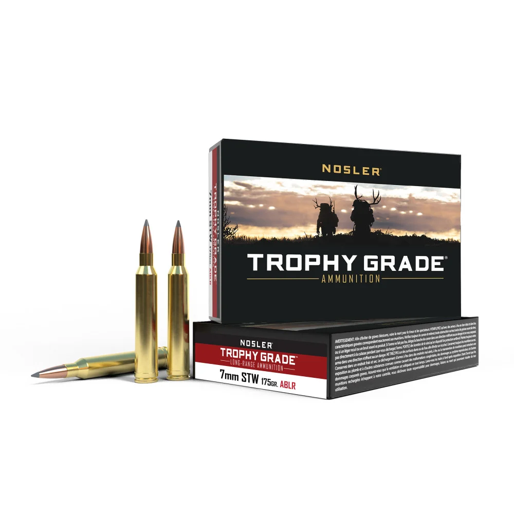 Nosler Accubond Long Range Trophy Grade Rifle Ammunition 7mm STW 175 gr PT 2950 fps 20/ct 1 Nosler Accubond Long Range Trophy Grade Rifle Ammunition 7mm STW 175 gr PT 2950 fps 20/ct
