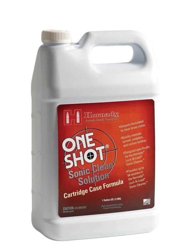 Hornady One Shot Sonic Cleaning Solution - Cartridge Case Formula - 1 gal 1 Hornady One Shot Sonic Cleaning Solution - Cartridge Case Formula - 1 gal