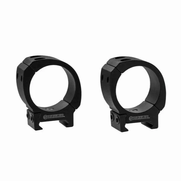 Wheeler Sporter Bi-Weaver Style Pic Rings 30mm Low Black 1 Wheeler Sporter Bi-Weaver Style Pic Rings 30mm Low Black