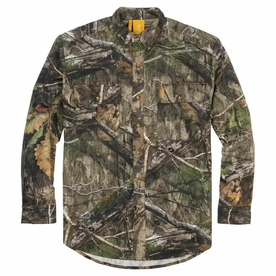 Browning Wasatch-CB Shirt Button-Front 2 Pocket Mossy Oak DNA XL 1 Browning Wasatch-CB Shirt Button-Front 2 Pocket Mossy Oak DNA XL