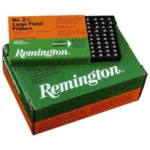 Remington Centerfire Primers- 2-1/2 Large Pistol 1000/ct 2 https3A2F2Fmedia.chattanoogashooting.com2Fimages2Fproduct2FRM226042Fremington centerfire primers 2 1 2 large pistol 1000 ct open2520box