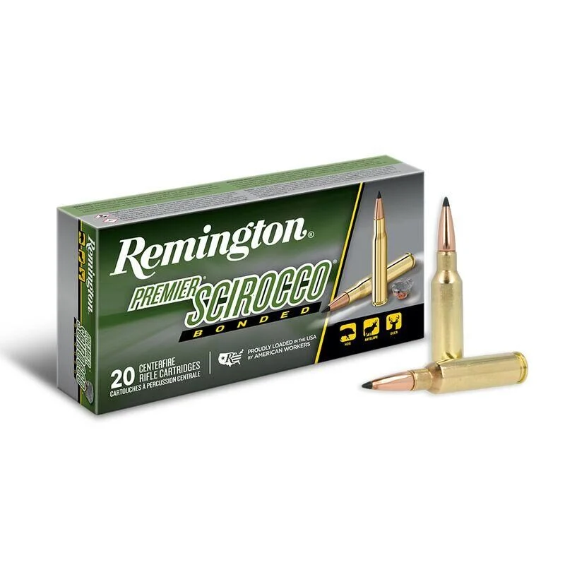 Remington Premier Scirocco Rifle Ammunition 6.5 Creedmoor 130 gr PT 2750 fps 20/ct 1 Remington Premier Scirocco Rifle Ammunition 6.5 Creedmoor 130 gr PT 2750 fps 20/ct