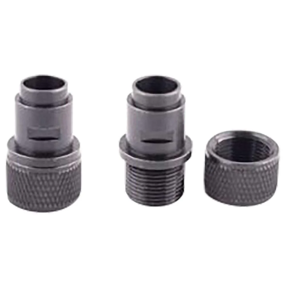 Banish 5782 Thread Adapter for Walther P22/S&W M&P 22 M8x.75 to 1/2x28 1 Banish 5782 Thread Adapter for Walther P22/S&W M&P 22 M8x.75 to 1/2x28