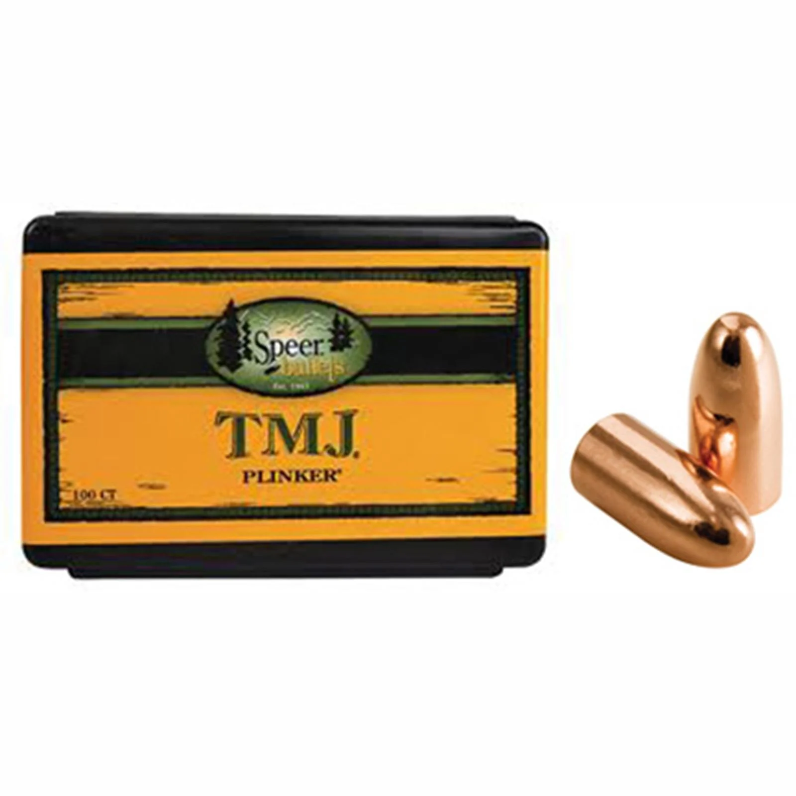 Speer TMJ Handgun Bullets (Value Pack) 9mm/38 Auto/380 Cal .355" 124 gr TMJRN 600/ct 1 Speer TMJ Handgun Bullets (Value Pack) 9mm/38 Auto/380 Cal .355" 124 gr TMJRN 600/ct