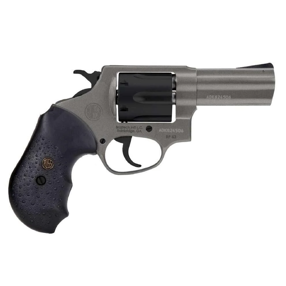 Rossi RP63 Revolver .357 Mag 6rd Capacity 3'' Barrel Stainless Steel Tungsten Gray Cerakote Rubber Grip 1 Rossi RP63 Revolver .357 Mag 6rd Capacity 3'' Barrel Stainless Steel Tungsten Gray Cerakote Rubber Grip