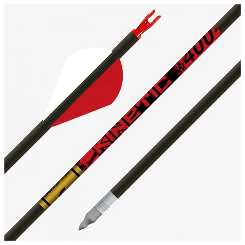 Gold Tip Kinetic 340 2in Raptor Vanes - 1/2dz 1 Gold Tip Kinetic 340 2in Raptor Vanes - 1/2dz