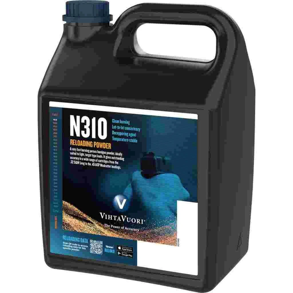 Vihtavuori N310 Handgun Powder - 4lbs 1 Vihtavuori N310 Handgun Powder - 4lbs