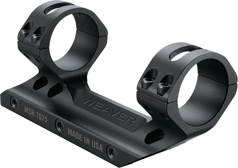 Weaver 1-Piece Aluminum Integral Premium MSR Optics Mount 30mm 1 Weaver 1-Piece Aluminum Integral Premium MSR Optics Mount 30mm