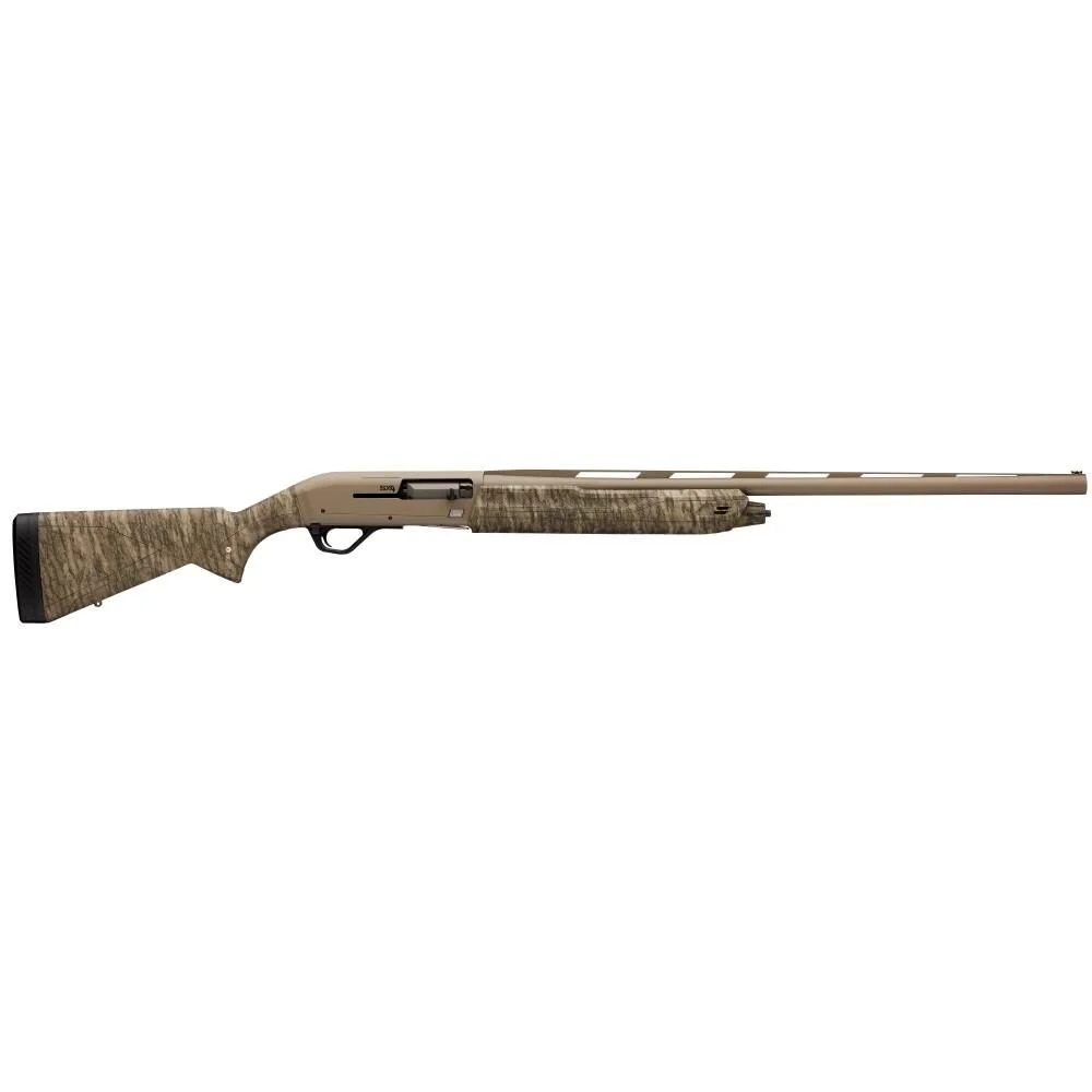 Winchester SX4 Hybrid Hunter Shotgun 12 ga 3.5" Chamber 4/rd 28" FDE Barrel Mossy Oak Bottomland Synthetic Stock 1 Winchester SX4 Hybrid Hunter Shotgun 12 ga 3.5" Chamber 4/rd 28" FDE Barrel Mossy Oak Bottomland Synthetic Stock