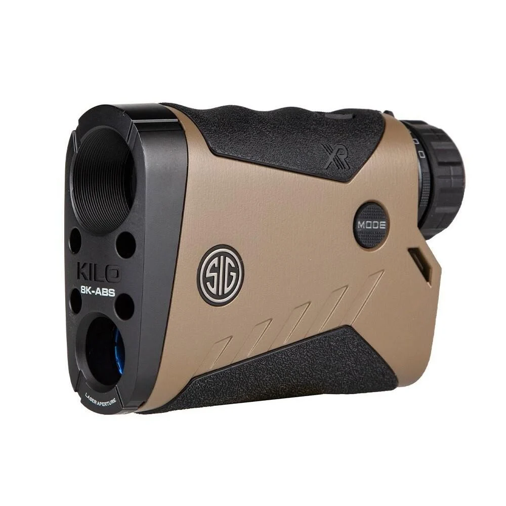 Sig Sauer KILO8K-ABS 7X25mm Laser Rangefinder Monocular 8K YD RF Applied Ballistics Black 1 Sig Sauer KILO8K-ABS 7X25mm Laser Rangefinder Monocular 8K YD RF Applied Ballistics Black