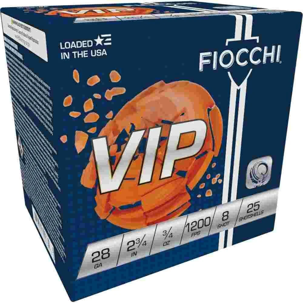 Fiocchi Exacta Target Loads 28 ga 2 3/4" 2 dr 3/4 oz #8 1200 fps 25/ct 1 Fiocchi Exacta Target Loads 28 ga 2 3/4" 2 dr 3/4 oz #8 1200 fps 25/ct