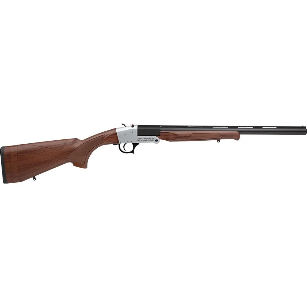 RIA Traditional Single Shot Shotgun 12ga 3" Chamber 1rd Capacity 20" Barrel Synthetic Stock 1 RIA Traditional Single Shot Shotgun 12ga 3" Chamber 1rd Capacity 20" Barrel Synthetic Stock