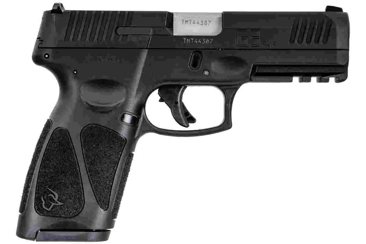 Taurus G3 Full Size Pistol - Black | 9mm | 4" Barrel | 10rd x 2 1 Taurus G3 Full Size Pistol - Black | 9mm | 4" Barrel | 10rd x 2