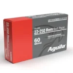 Aguila Ammunition 22-250 Rem Rifle Ammo - 60 Grain | Soft Point | 20rd Box 2 https3A2F2Fwww.2ndamendmentwholesale.com2Fmedia2Fcatalog2Fproduct2F82F32F8338ag 1 1