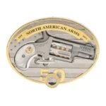 NORTH AMERICAN ARMS MINI 22LR REV 50TH ANIV BUCKLE 2 naa22lrbb050c7eb