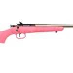 KEYSTONE SPORTING ARMS CRICKETT 22LR SS PINK/GOLD WEB 2 pinkright0fb1
