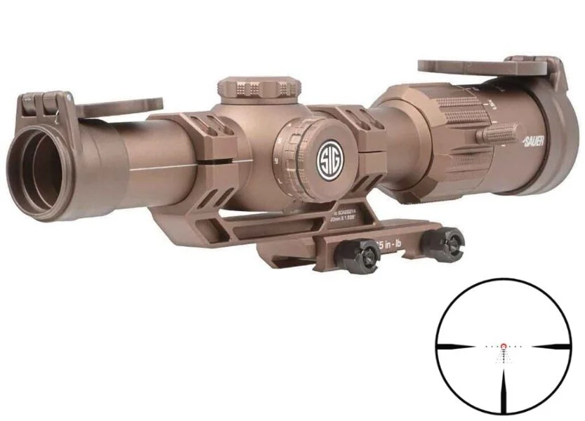 SIG SAUER TANGO MSR 1-10X26 34MM COYOTE 1 SIG SAUER TANGO MSR 1-10X26 34MM COYOTE
