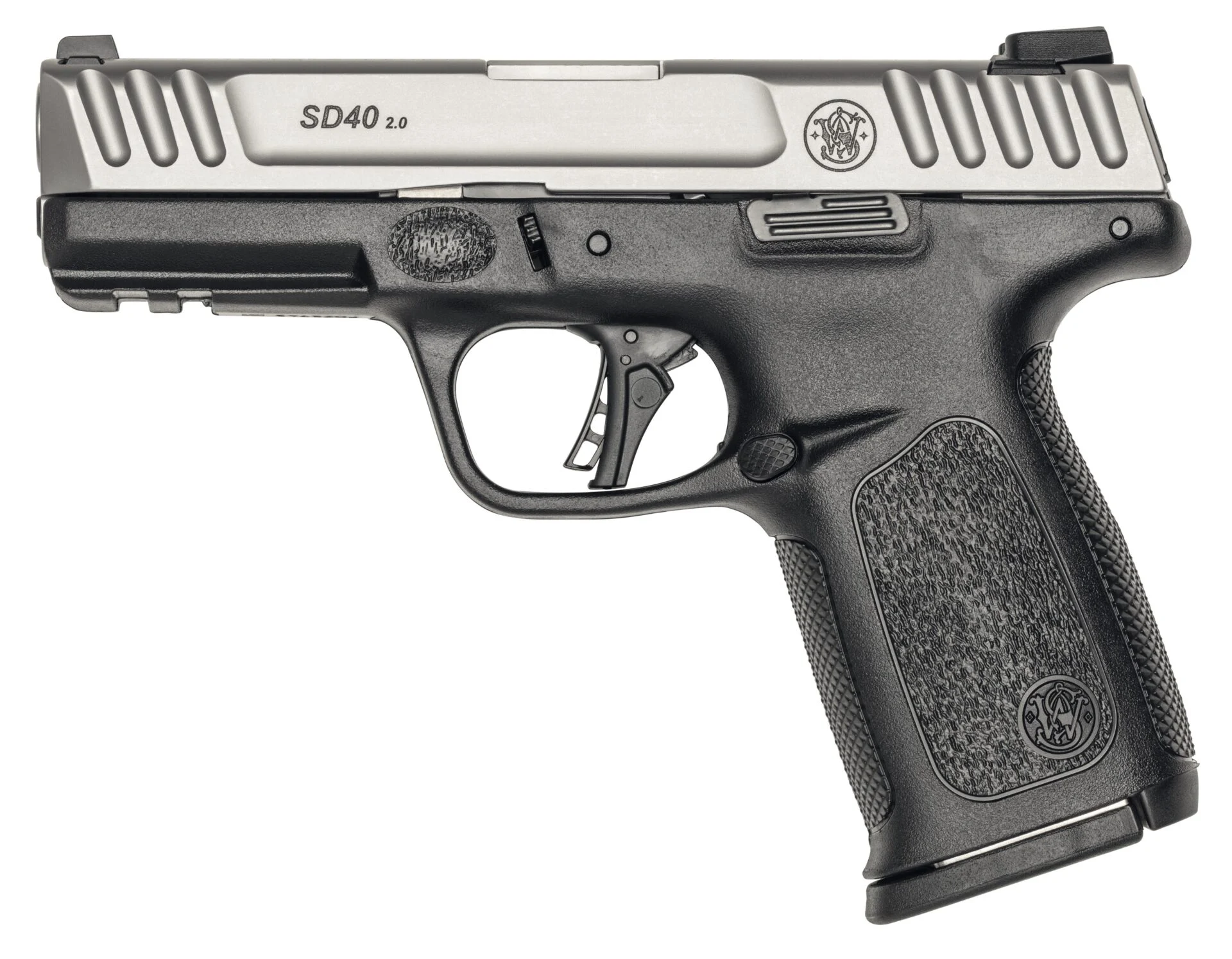 SMITH AND WESSON SD40 2.0 40S&W 14+1 4" SS/BLK 1 SMITH AND WESSON SD40 2.0 40S&W 14+1 4" SS/BLK