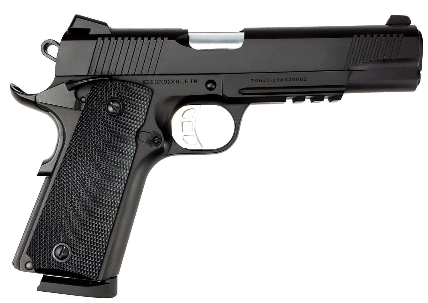 TISAS 1911 DUTY BLK 45ACP 5" RAIL # 1 TISAS 1911 DUTY BLK 45ACP 5" RAIL #