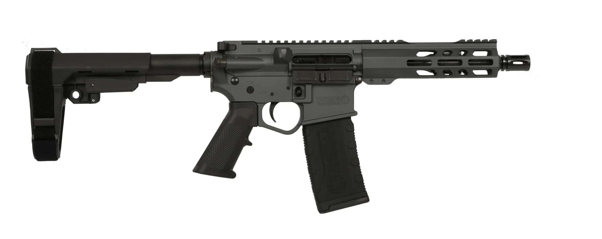 WISE ARMS WA-15B 300BLK GRY 7.5" SBA3 1 WISE ARMS WA-15B 300BLK GRY 7.5" SBA3
