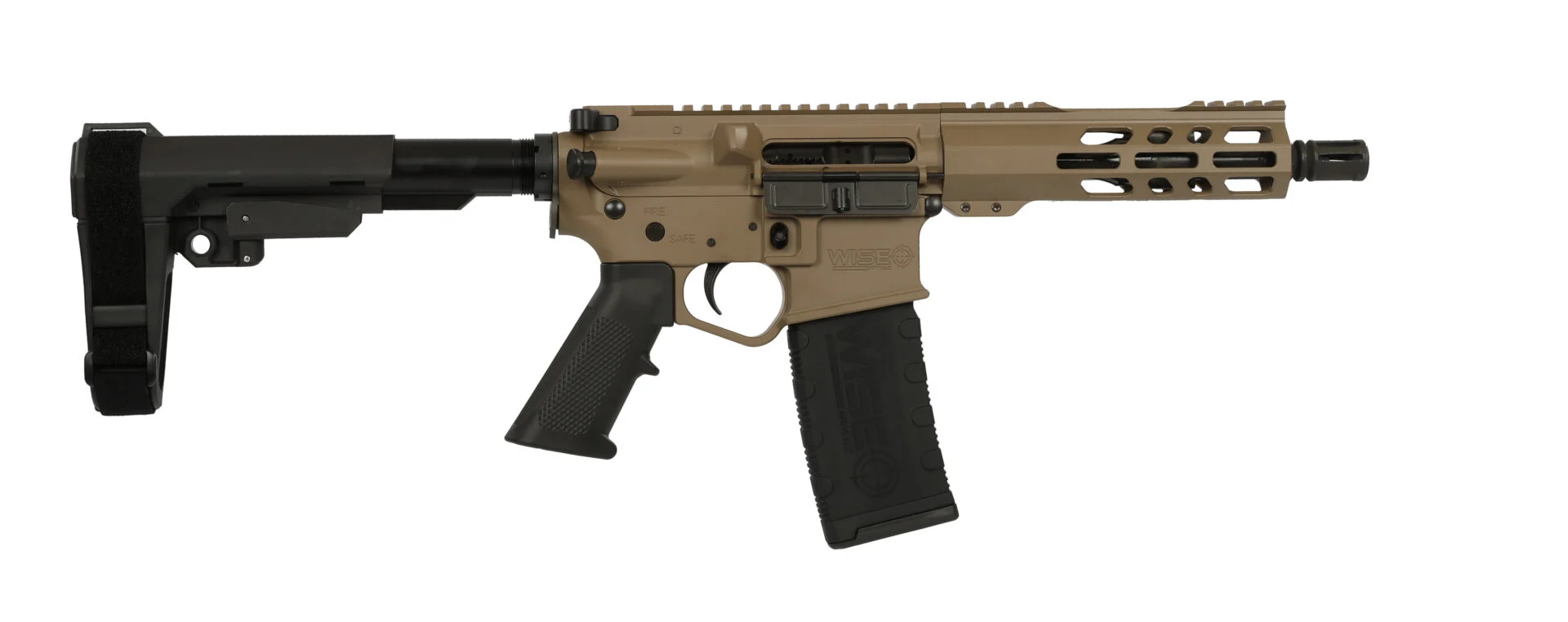 WISE ARMS WA-15B 300BLK FDE 7.5" SBA3 1 WISE ARMS WA-15B 300BLK FDE 7.5" SBA3